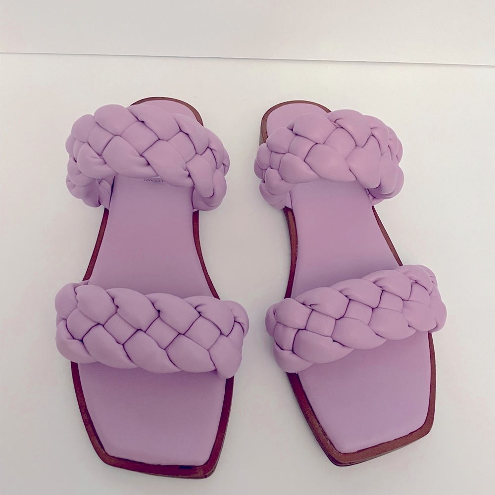 New Steve Madden Women Spain Braided Sandal